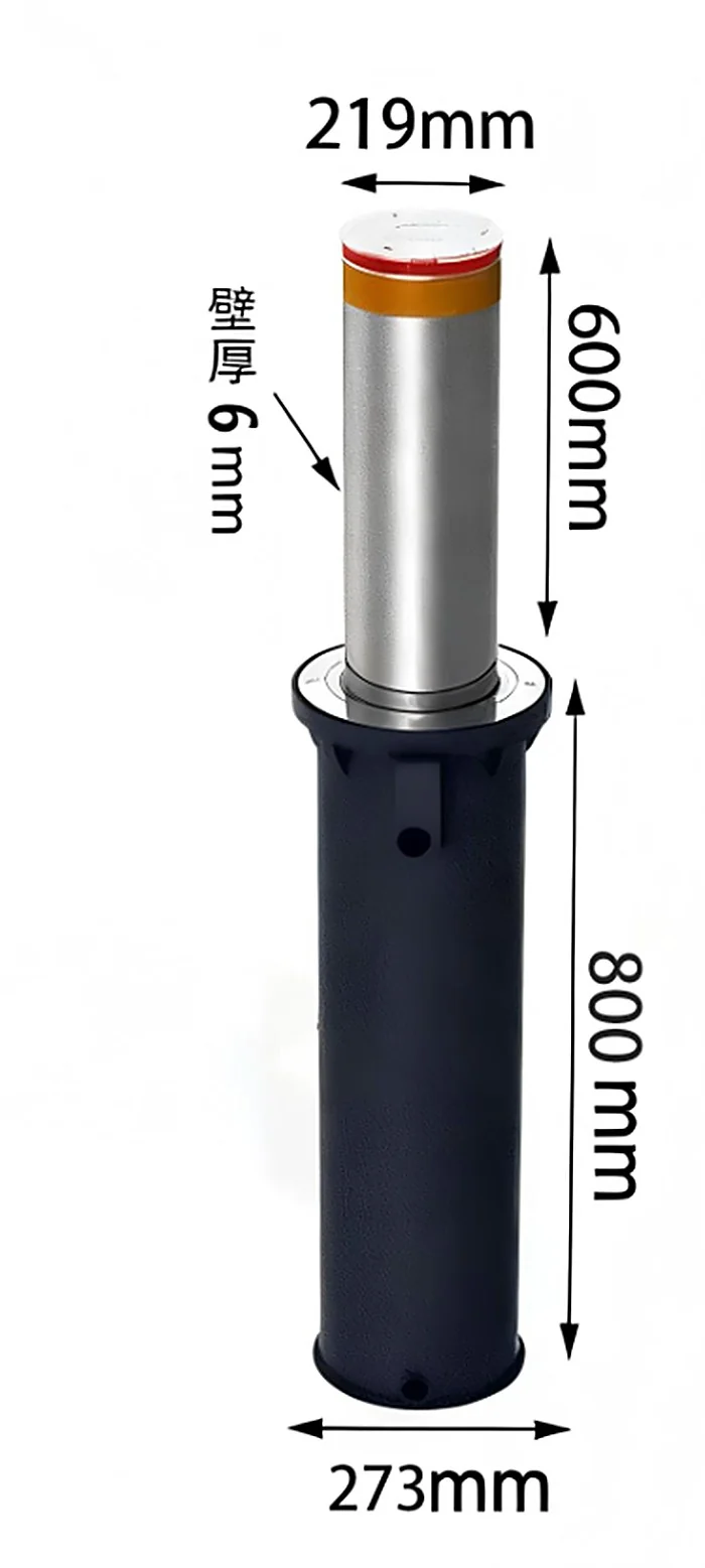 全自动升降柱（内筒重叠部60mm）800mm升降柱（内筒重叠部分150mm）